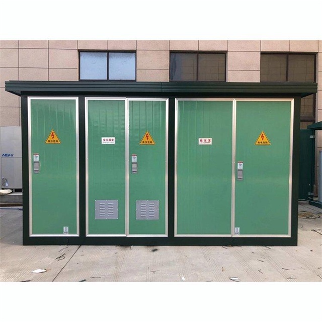 通河1600KVA欧式箱式变压器